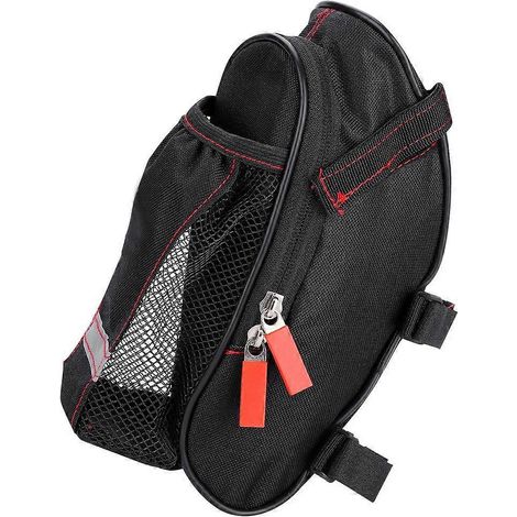 Sacoche de selle de vélo Trinka portable et imperméable (2024), en nylon, pour tige de selle.
