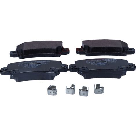Plaquettes de frein arrière Maxgear pour Toyota Corolla 01- Royaume-Uni (1/2)