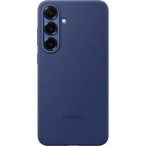 Funda de silicona Samsung para Galaxy S25+, color azul