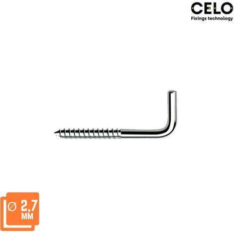Scatola da 500 Pin Din/Ref ALR 2,7x40mm Zincati - Celo