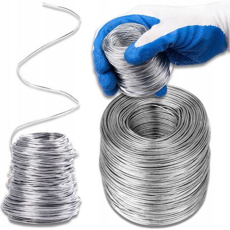 Fil pour filets forestiers, diamètre 1,4 mm, bobine de 40 m, usage universel, galvanisé