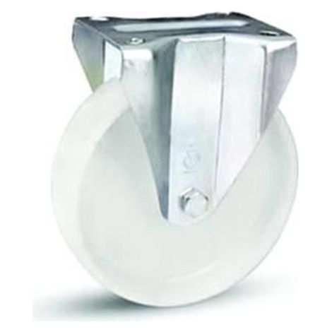 1 PZ RUOTE INDUSTRIALI IN POLIAMMIDE C/PIASTRA FISSA ø mm.200x50 FERR 407267