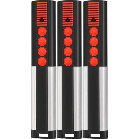 Lot de 3 868MHz Telecommande Portail, Telecommande Porte de Garage Compatible avec Telecommande 4020 TX03-868-4, 4026 TX03-868-2, 4020V000, 4026V000, Bip Portail Porte De Garage, 4 Canaux (1/4)