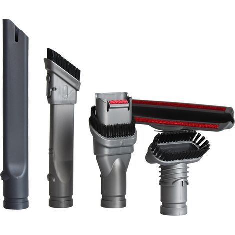 Accessori compatibili con gli aspirapolvere Dyson DC35/DC62/DC58/DC72/V6: tubo flessibile, bocchetta, spazzola, bocchetta per fessure, kit da 5 pezzi