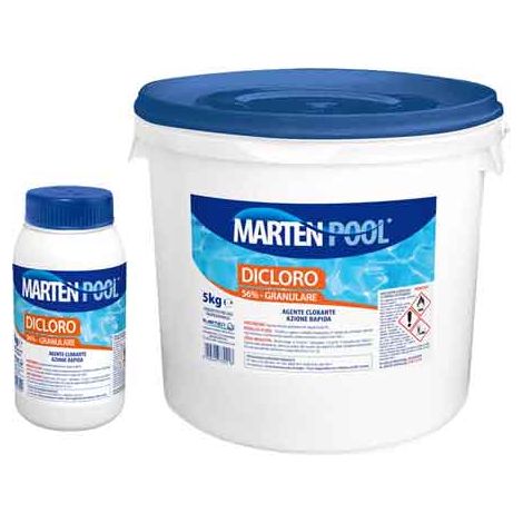 DICLORO GRANULARE 5 kg - MARTEN