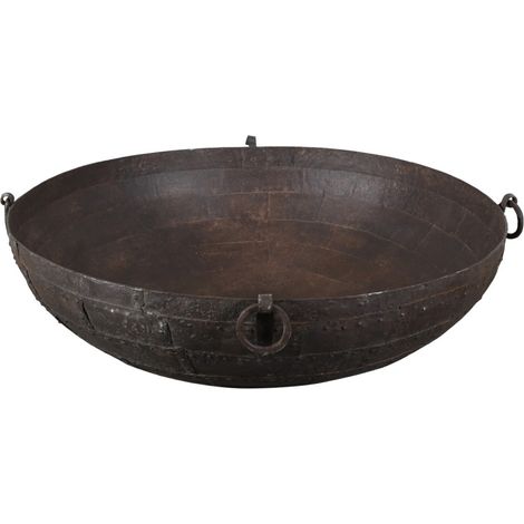 VIEUX CONTENEUR EN FER FORGÉ