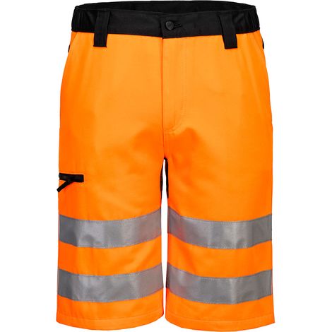 Bermuda Wx2 Eco-Design Stretch - Taglia 38 - Arancione/nero - Portwest