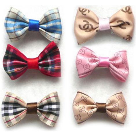Nœud papillon mignon pour collier de chien, accessoire de Noël pour collier de petite et moyenne taille.