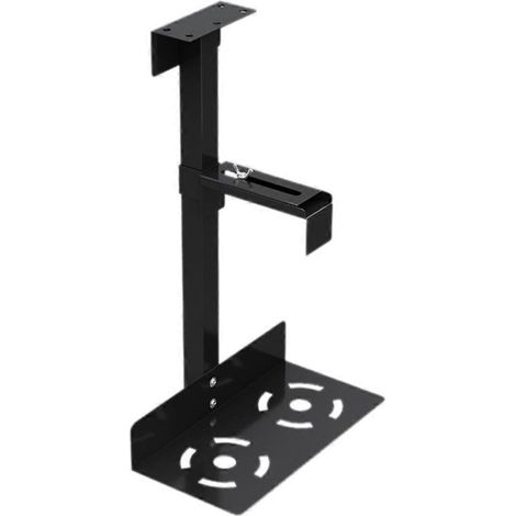 Support universel pour boîtier PC, support réglable pour boîtier hôte, noir --- (1/5)