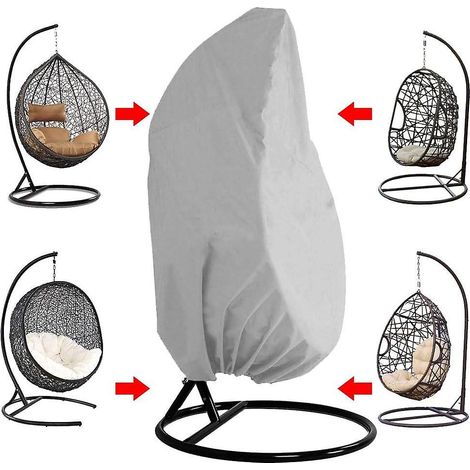 housse De Chaise Suspendue,couverture De Chaise Suspendue,housse De Protection Fauteuil Suspendu,housse De Fauteuil Suspendue,coupe-vent, Anti-uv, (1/5)