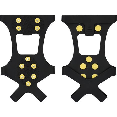 (220 mm) Steigeisen, rutschfest für Schuhe/Stiefel, Schneestollen