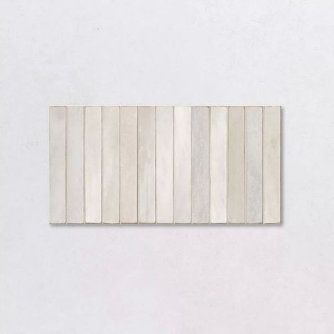 Carrelage Effet Zellige EASY 32x62.5 cm Long Pearl Easy Mat