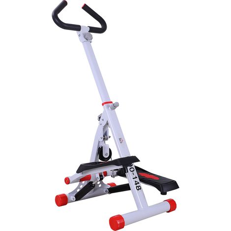 Stepper w/ Handle HGrip Workout Fitness Machine For Fitness Aerobic Exercise Home Gym Red (1/5)