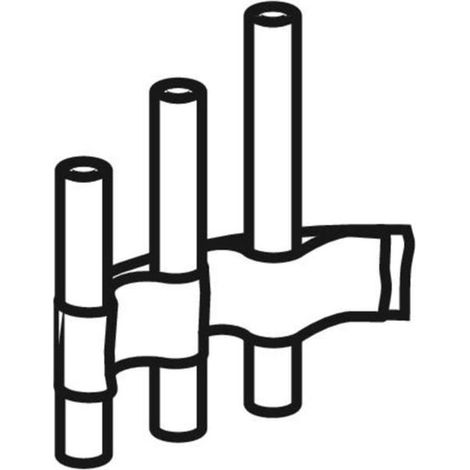 Geberit Set ugelli bianco, 241936001