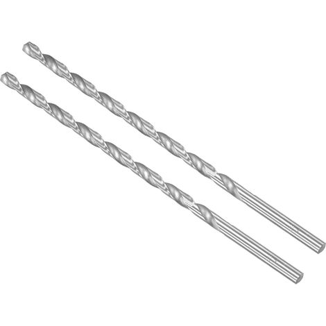 Forets Hélicoïdaux Extra Longs en Acier Rapide 7x200mm DxL 2 Pièces (1/5)