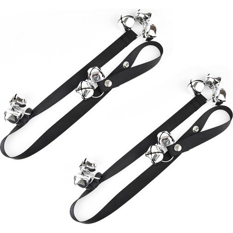 2 x Adjustable Training Bells for Dogs - Extra Strong for Training Cleanliness - Durable Strap for Dogs of All Sizes. (1/5)