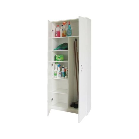 ARMADIO PORTASCOPE BIANCO/OLMO -75 18 10 (1/5)