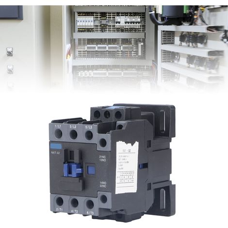 Contacteur CA série NXT 220/230 V 50 Hz, montage sur rail DIN, référence NXT-32 (1/5)
