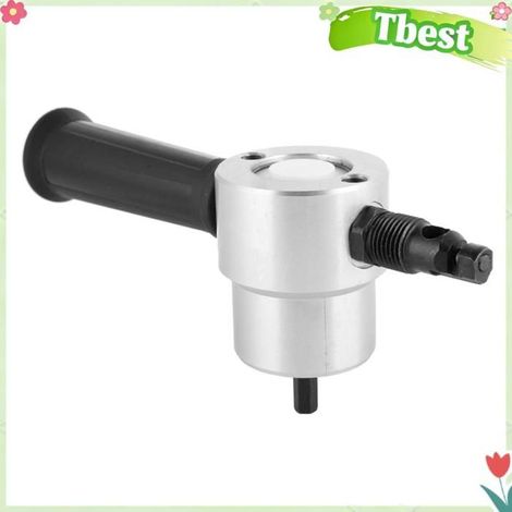 Tbest scie à grignoteuse de tôle Grignoteuse de Métal 160 A, Grignoteuse de Tôle à Double Tête, Rotative à outillage ciseaux (1/5)