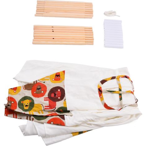 Tente pour enfants avec motifs d'animaux de dessin animé, idéale pour les garçons et les filles, pour jouer à l'intérieur ou à l'extérieur. Cadeau d'anniversaire. (1/5)