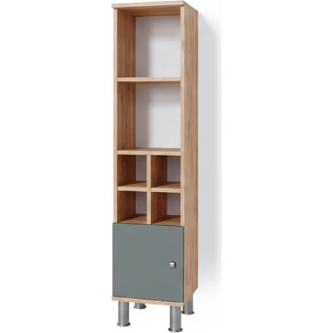 Mobiletto bagno Fynn, Verde, 30 x 130.6 cm porta piccola, Vicco
