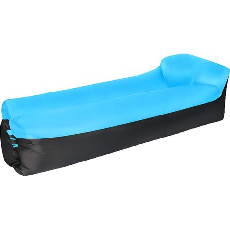 Chaise longue gonflable, canapé gonflable pour le camping, pour les chaises de plage, étanche l'air, pour la randonnée sur la plage en plein air (1/5)