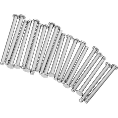 Ciieeo Série 3, cylindriques plates en acier inoxydable avec trou (1/5)