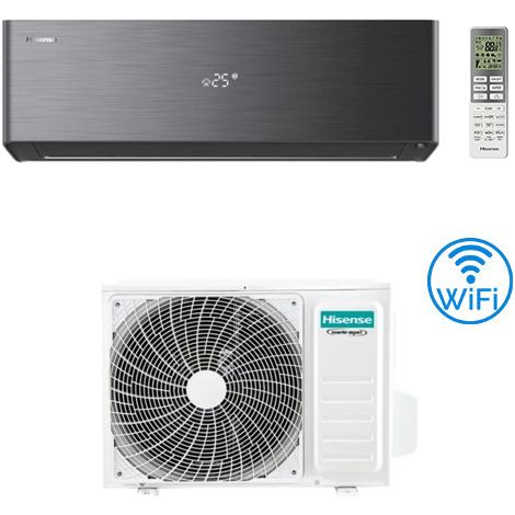 Klimaanlage Hisense Energy Pro X SCHWARZ R32 Wifi 18000 BTU QH50BV0BG WECHSELRICHTER Klasse A++/A++ NEU
