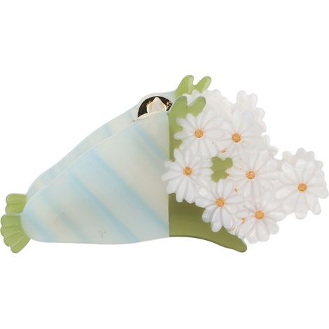 Elegante, blumenförmige Haarspange – Modisches Haaraccessoire für Damen (1/5)