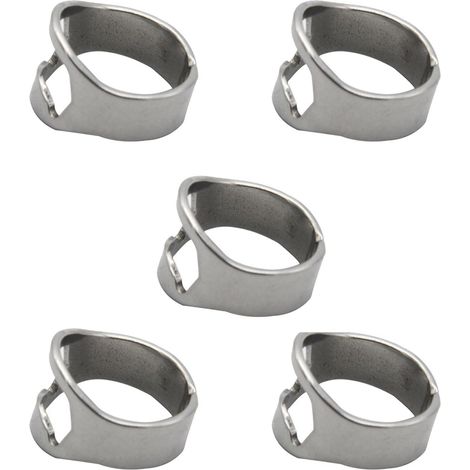 5 Ouvre-bouteilles, Acier inoxydable, Design ergonomique, Mini format, Pour fêtes et voyages (1/5)