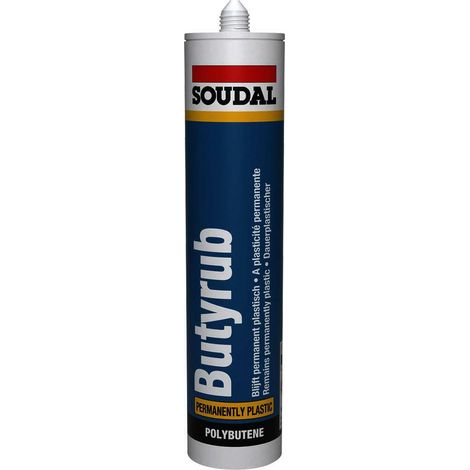 Mastic Butyrub - Gris 310 ml - Soudal