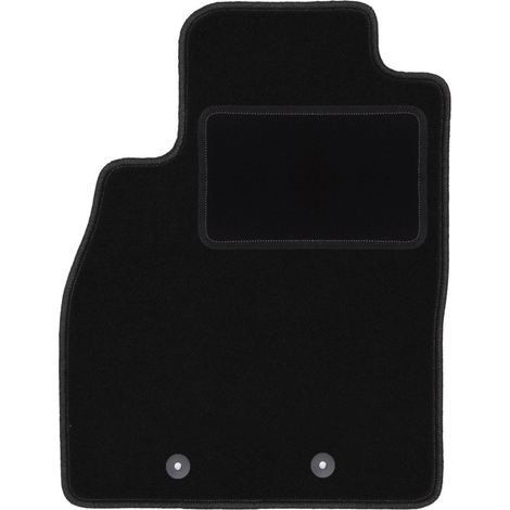 Alfombrilla de conductor negra para: Opel Ampera I hatchback (2012-2017)