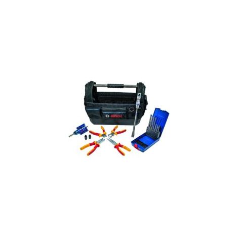 Bosch Professional Elektriker‑Installations‑Kit mit Werkzeugtasche GWT 20