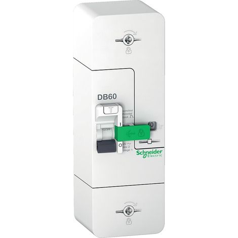 Resi9 DB60 - Disjoncteur Branchement - 1P+N - 15/30/45A 500mA - diff inst.