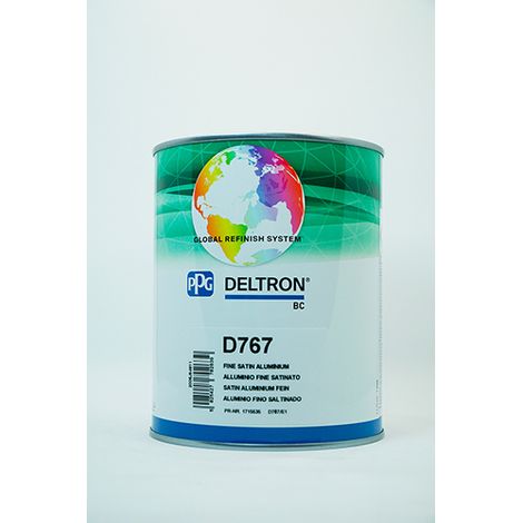 PPG D767 DELTRON GRS BC FINE satiniertem Aluminium 1 LITER