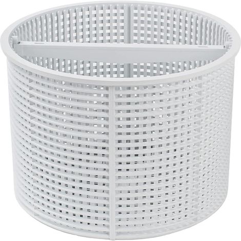Générique 18 Cm Panier Skimmer Piscine, Filtre Skimmer Panier,Pré-Filtre De Piscine Tamis De 18 Cm De Diamètre pour Une Extraction Facile Résistant Au Chlore Stable (1/5)