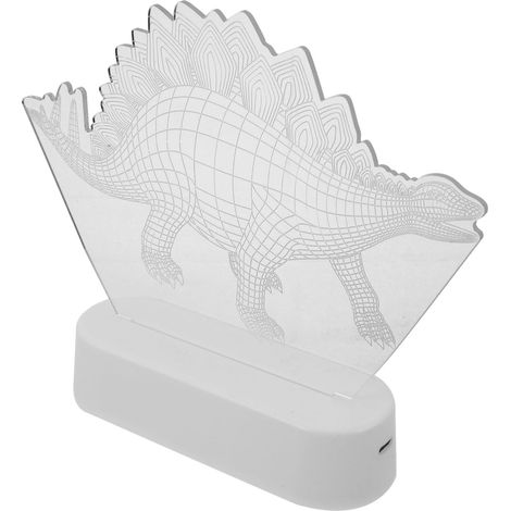 Veilleuse Dinosaure Lampe LED Lampe de Chevet Animal pour Garçon Fille de Table Verte Dinosaure (1/5)