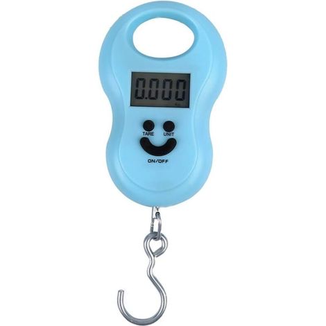 Balance Électronique Pour Bagages - Précision 0,01 Kg - Capacité 50 Kg - Portable Pour Voyages Et Usage Domestique - 1 Pièce