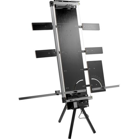 Machine Découpe Polystyrène 200 W Découpeuse Mousse 115 cm Coupe-Mousse 42cm Épaisseur 0-90° 6 Fils Chauffants 5 Plaques Latérales 1 Support pour Découper Matériaux Polystyrènes 179x42x15 cm (1/5)
