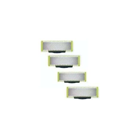Coocheer – Lames de remplacement Philips OneBlade Pro – Lot de 4 lames en acier inoxydable – Compatible QP14xx, QP25xx, QP26xx, QP27xx, QP28xx