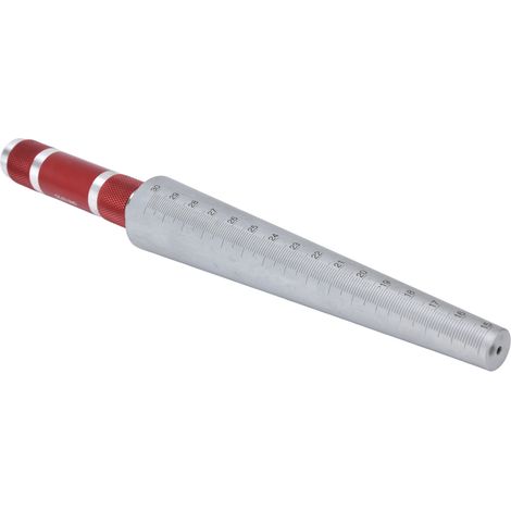 Jauge d'ouverture conique, réglet métallique en acier inoxydable, outil de mesure du diamètre intérieur, 15-30 mm. (1/5)