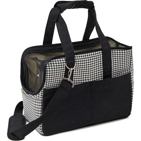 Sac de Transport pour Animaux de Compagnie, Sac à Main Respirant et Pliable pour Chien et Chat, Confortable et Portable pour Voyages et Sorties