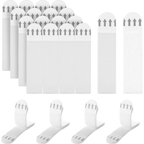 56 Pièces Bandes Adhésives de Suspension sans Clou, 7x1,6 cm (1/5)