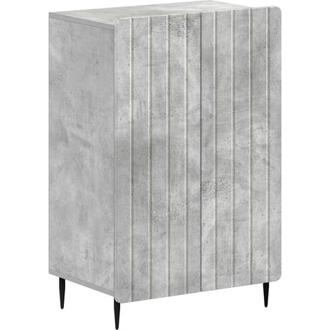 Shoe Cabinet ZWOLLE 59.5 x 39.5 x 91.5 cm Engineered Wood vidaXL (1/5)