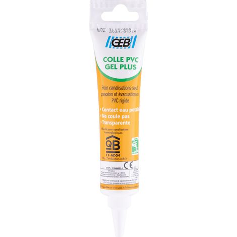 Colle pour tube et raccord PVC Gel en tube  NOYON & THIEBAULT 50 ml