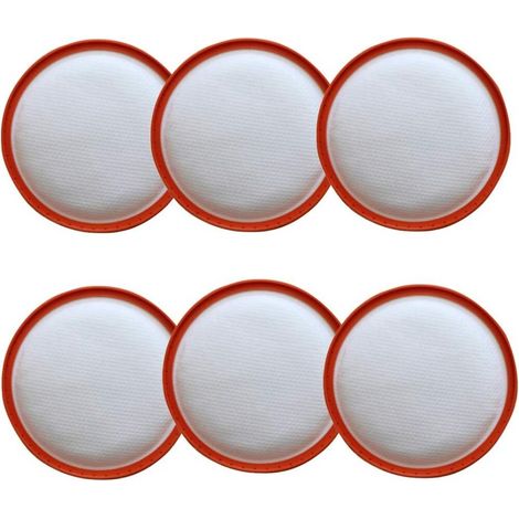 Lot de 6 filtres pré-moteur 2288002 pour Dirt Devil DD2650-1, DD2651-0, DD2651-1 (1/5)