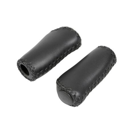 Coppia manopole Vintage - Nero - 92+92 mm (1/2)
