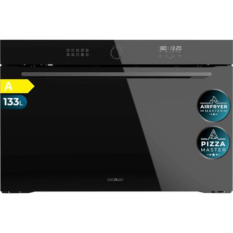 Cecotec Horno Multifunción Air Fryer Bolero Hexa AF319000 Glass Black A