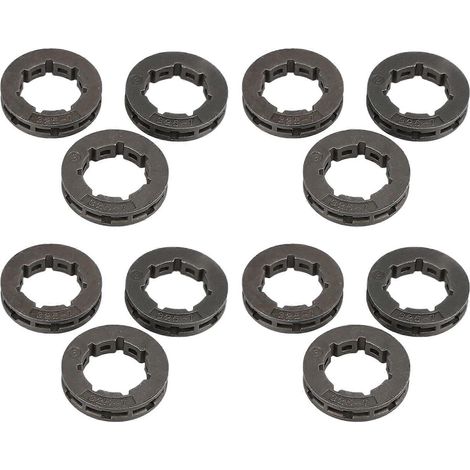 12 pièces outil pièces métal tronçonneuse Spare pièce tronçonneuse Sprocket Rim Power Mate 325 7 pour tronçonneuse (1/5)