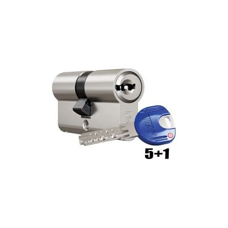 CILINDRO EUROPEO SAGOMATO TITAN K66- - mm.100 (40x60) (K66-NG4060-5CH+1C/BC) - 1 pezzi CR